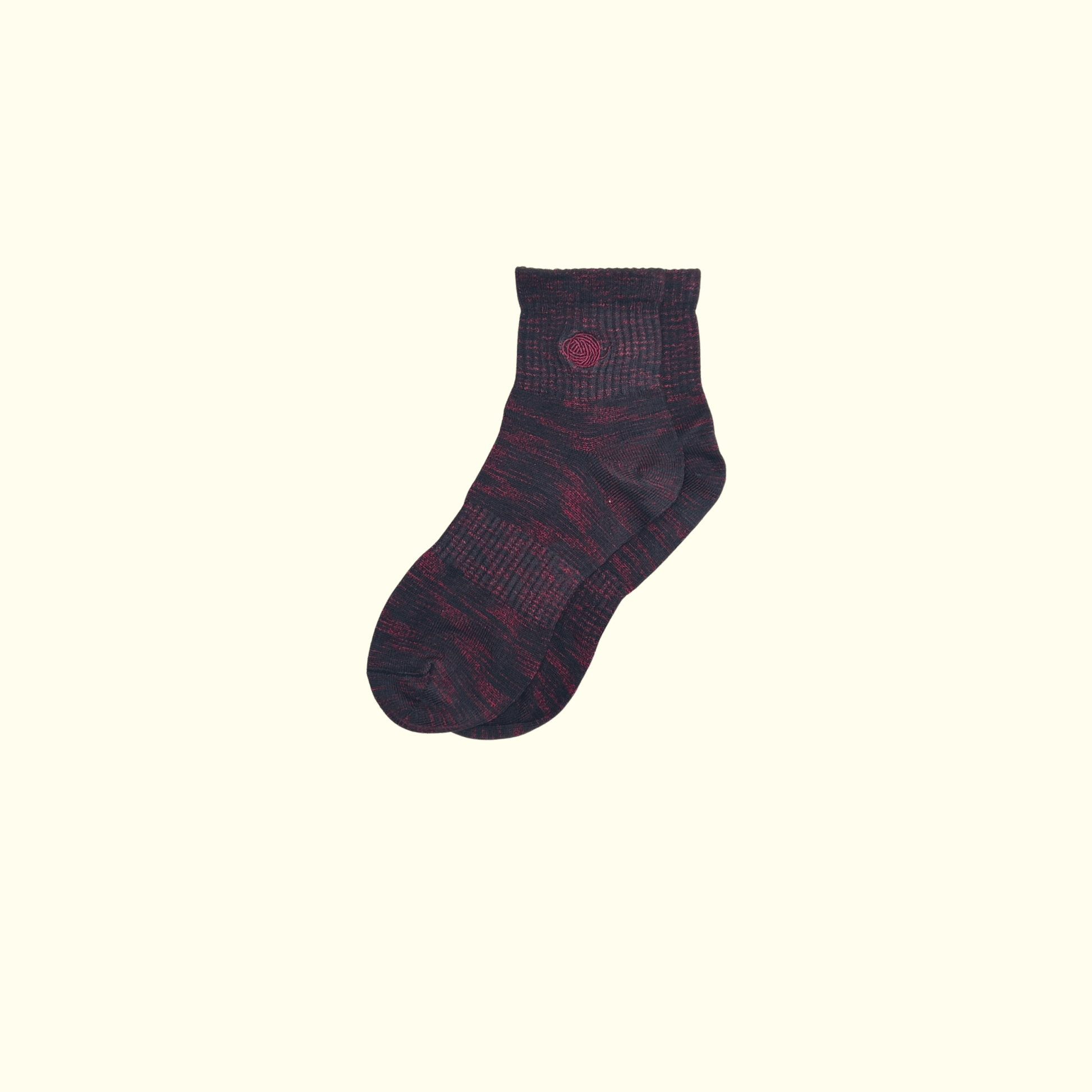Chaine Trame - Unisex Lyocell Blended Socks in Lavender Twist ()