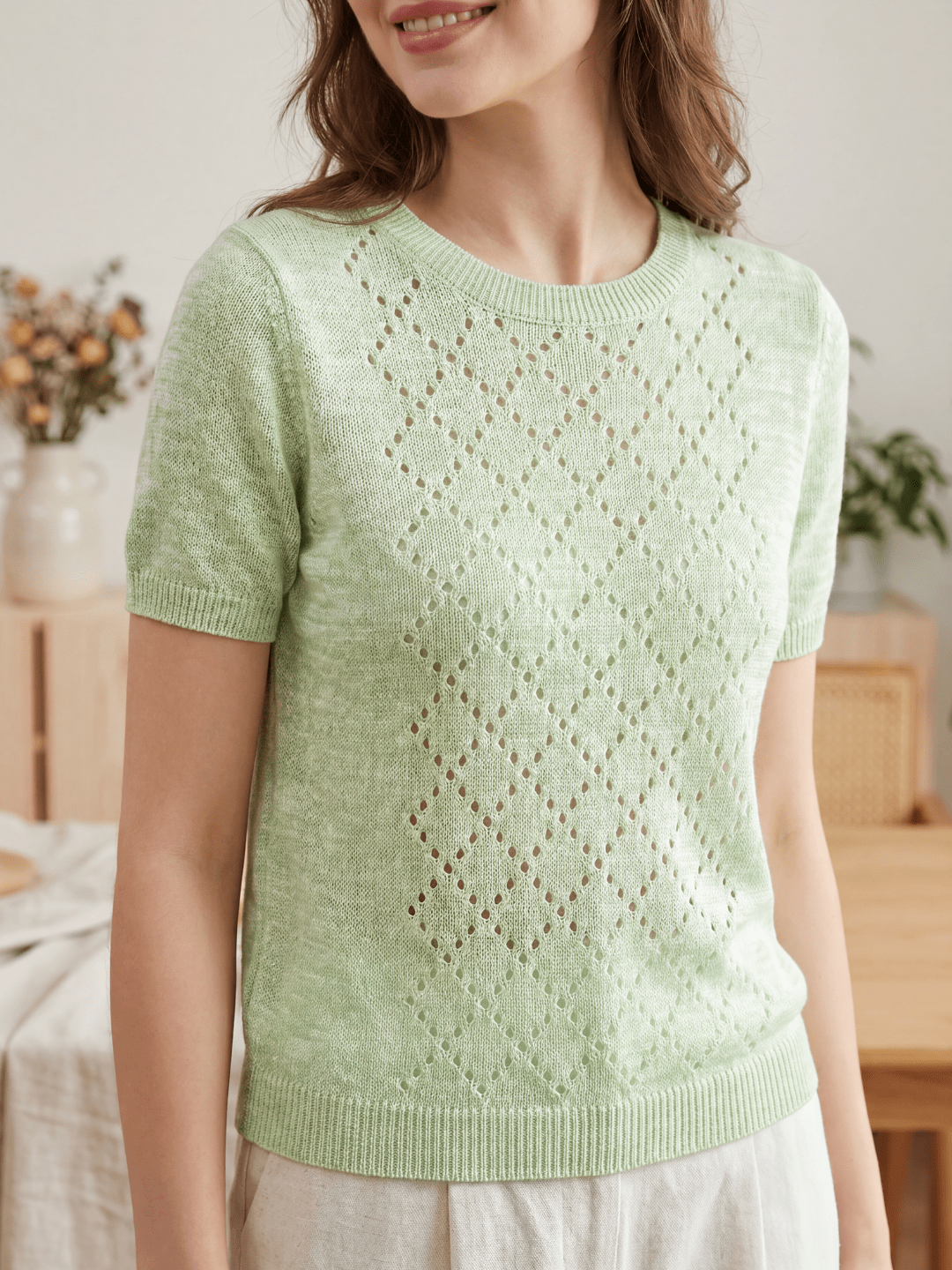 Chaine Trame-100% Tencel Lyocell Marled Yarn in 79 Candy Pink ()