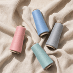 Chaine Trame-100% Tencel Lyocell Marled Yarn in 79 Candy Pink ()