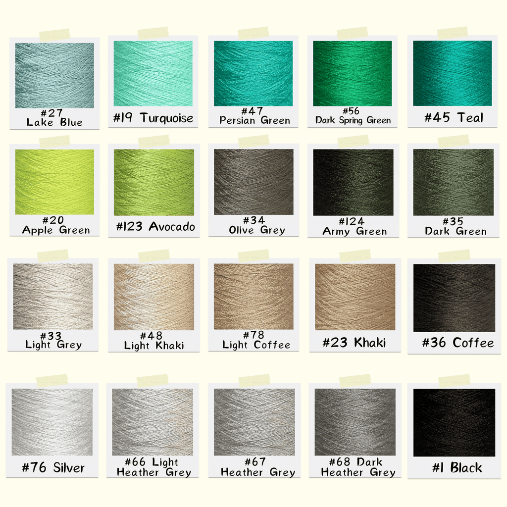 Chaine Trame - 100% Tencel Lyocell Yarn | 1KG in 01 Black ()