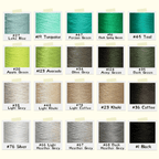 Chaine Trame - 100% Tencel Lyocell Yarn | 1KG in 01 Black ()