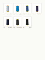 Chaine Trame-100% Tencel Lyocell Yarn｜5.6 Nm in 001 Black ()