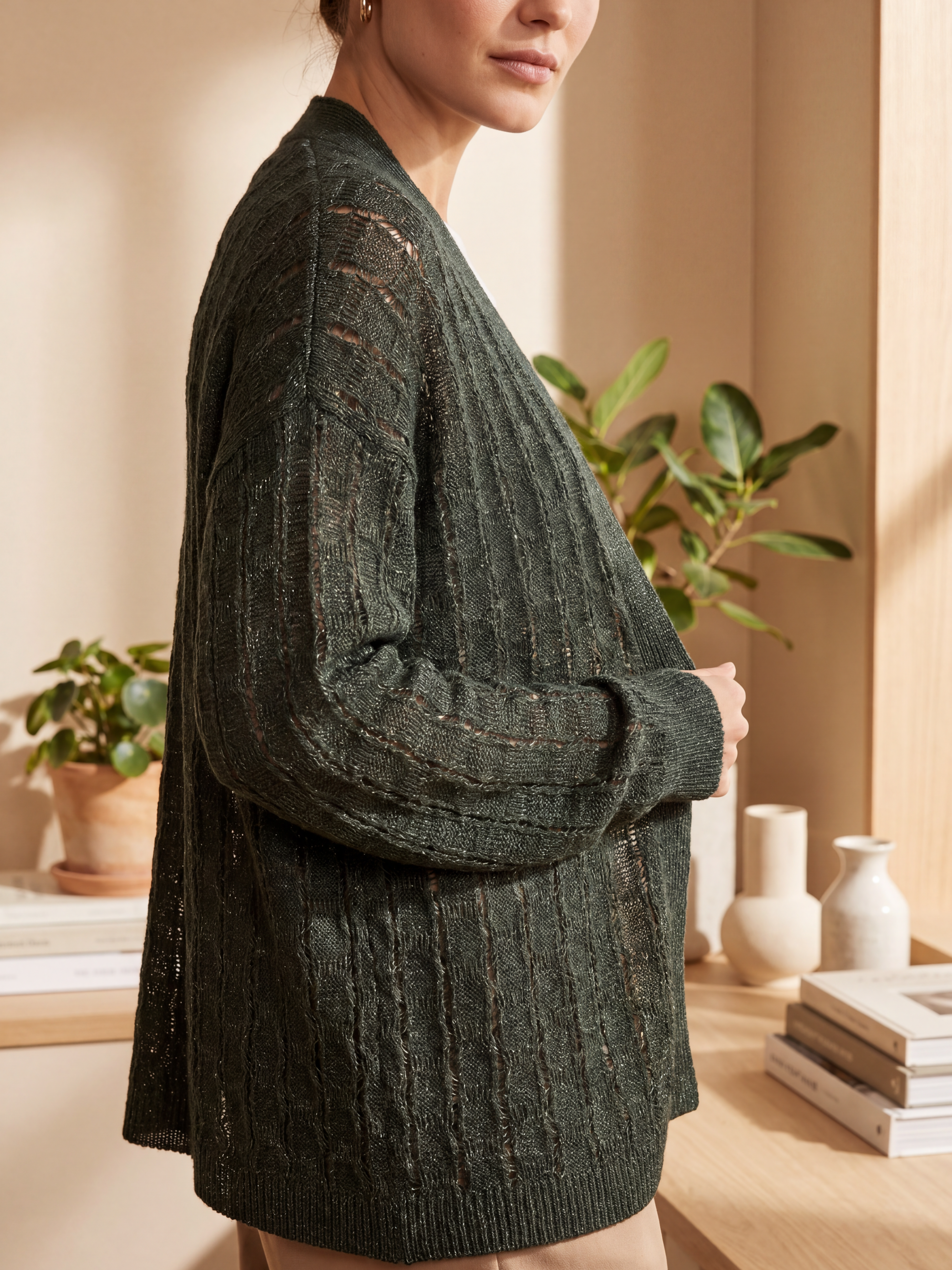 Subtle Shimmer Tencel Lyocell Nylon Yarn