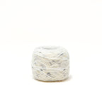 Cream Tweed Wool Blend Yarn