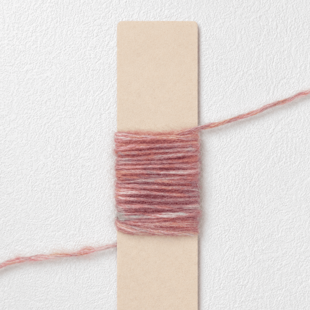 Chaine Trame-Coral Pink Tweed Wool Blend Yarn in 50g ()