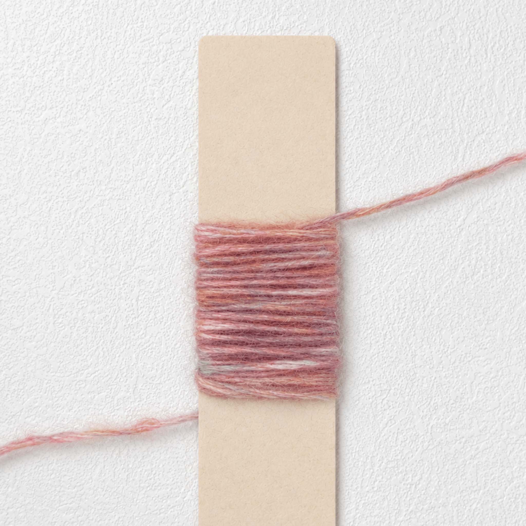 Chaine Trame-Coral Pink Tweed Wool Blend Yarn in 50g ()