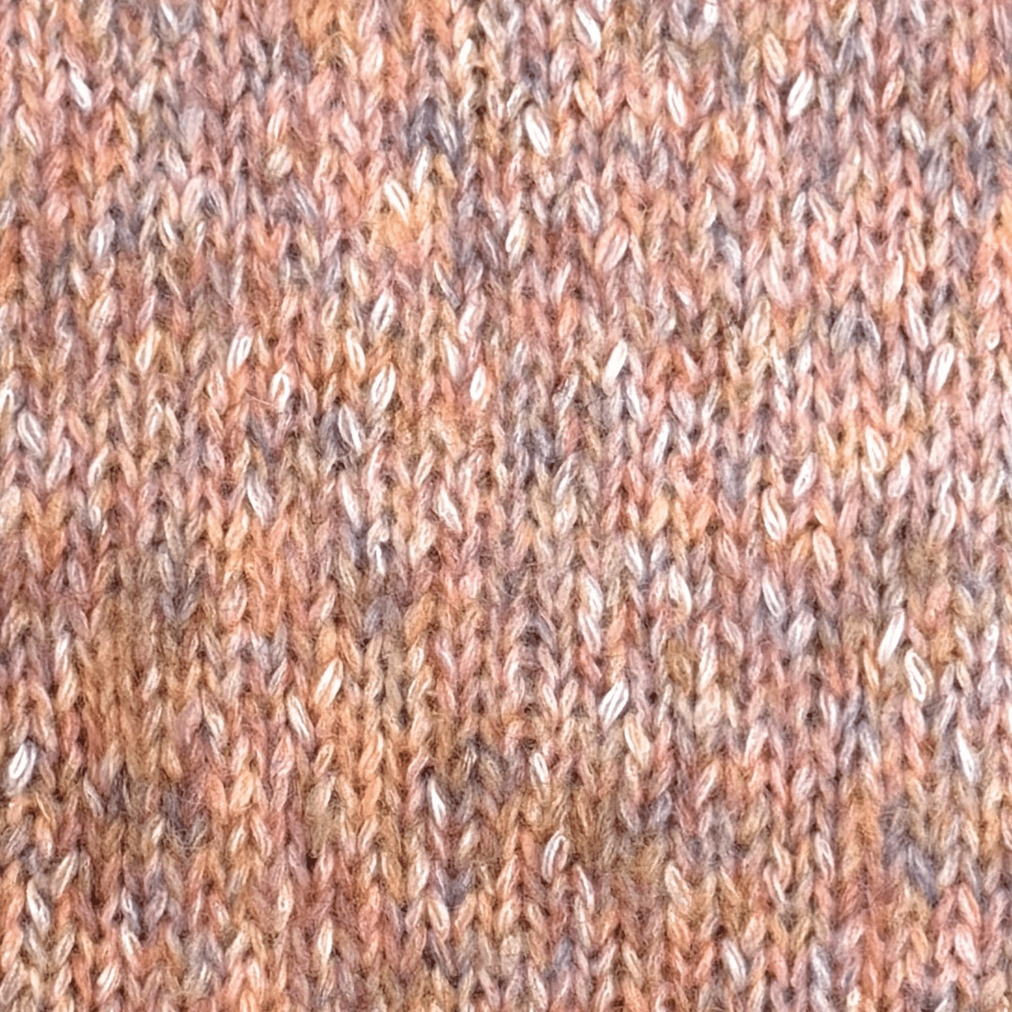 Chaine Trame-Coral Pink Tweed Wool Blend Yarn in 50g ()