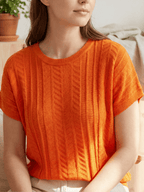 Chaine Trame-Cotton Tencel Lyocell Yarn in S001 Grapefruit ()