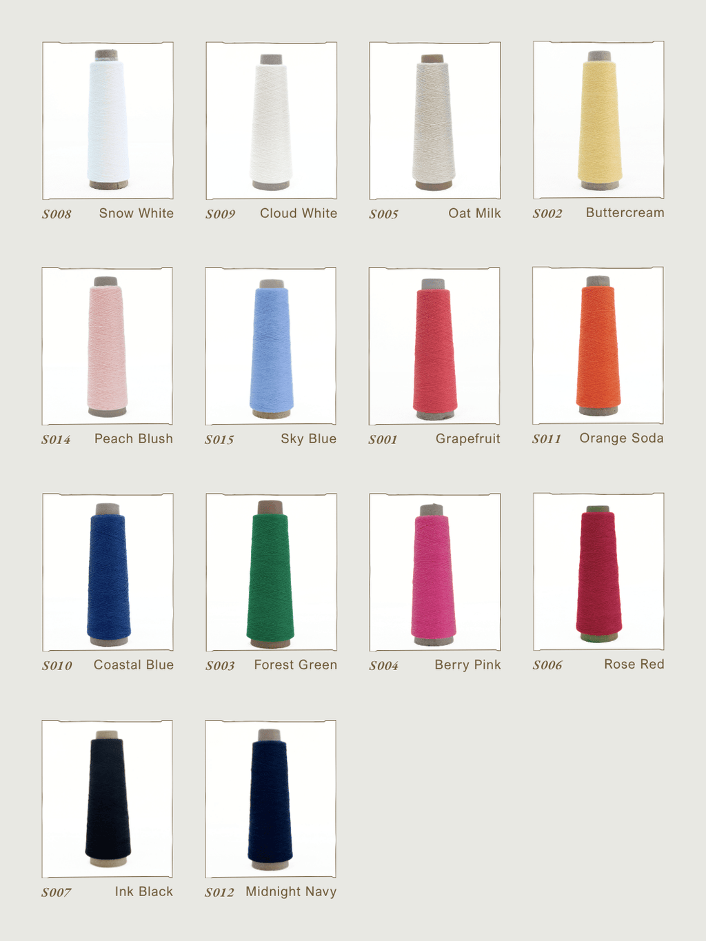 Chaine Trame-Cotton Tencel Lyocell Yarn in S001 Grapefruit ()