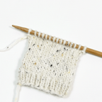 Chaine Trame-Cream Tweed Wool Blend Yarn in 50g ()