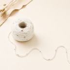 Chaine Trame-Cream Tweed Wool Blend Yarn in 50g ()