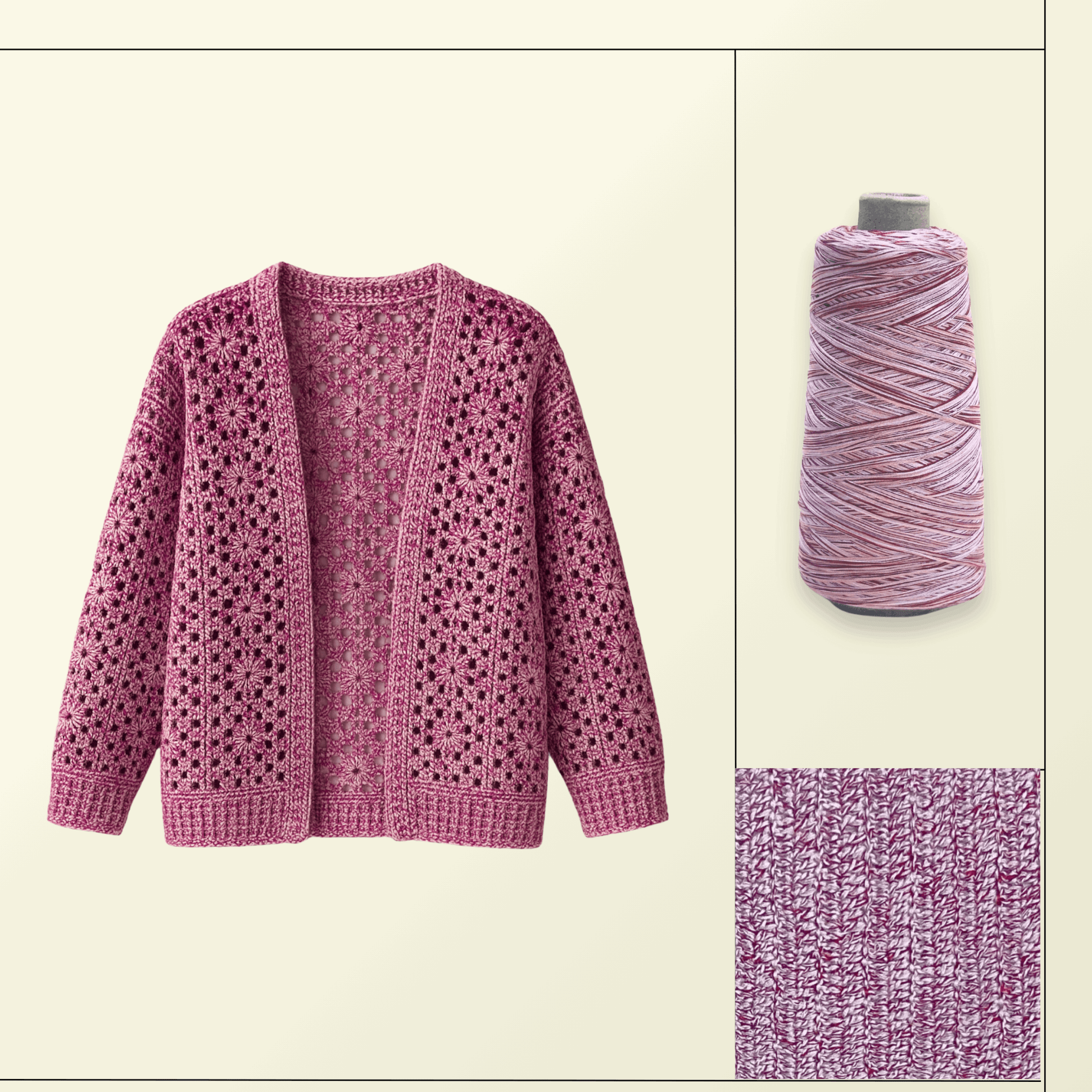 Chaine Trame - Custom - Dyed 100% Tencel/Lyocell Yarn Cone in 100g ()