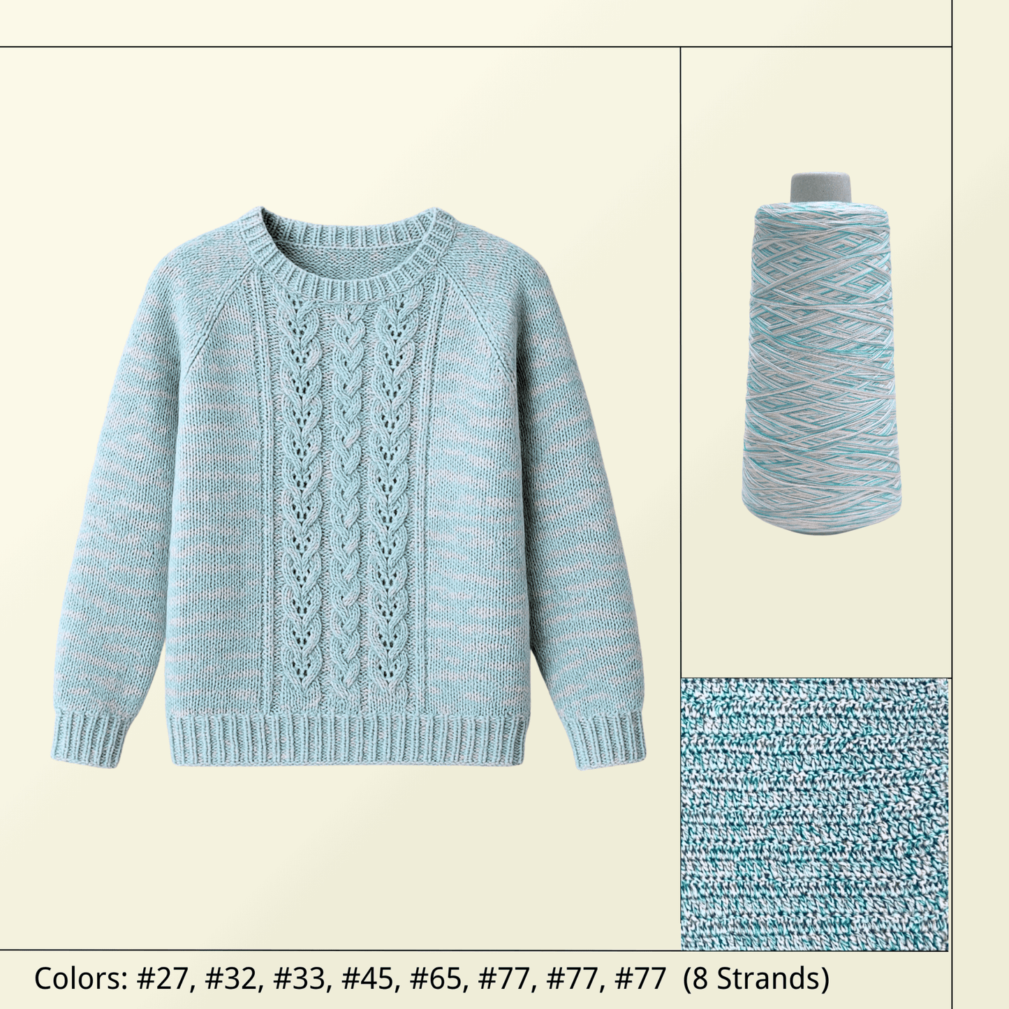 Chaine Trame - Custom - Dyed 100% Tencel/Lyocell Yarn Cone in 100g ()
