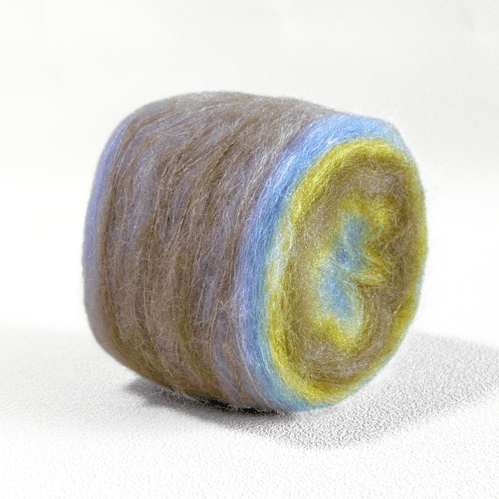 Chaine Trame - Dune Glow | Hand - dyed Gradient Mohair Wool Yarn in 50g ()