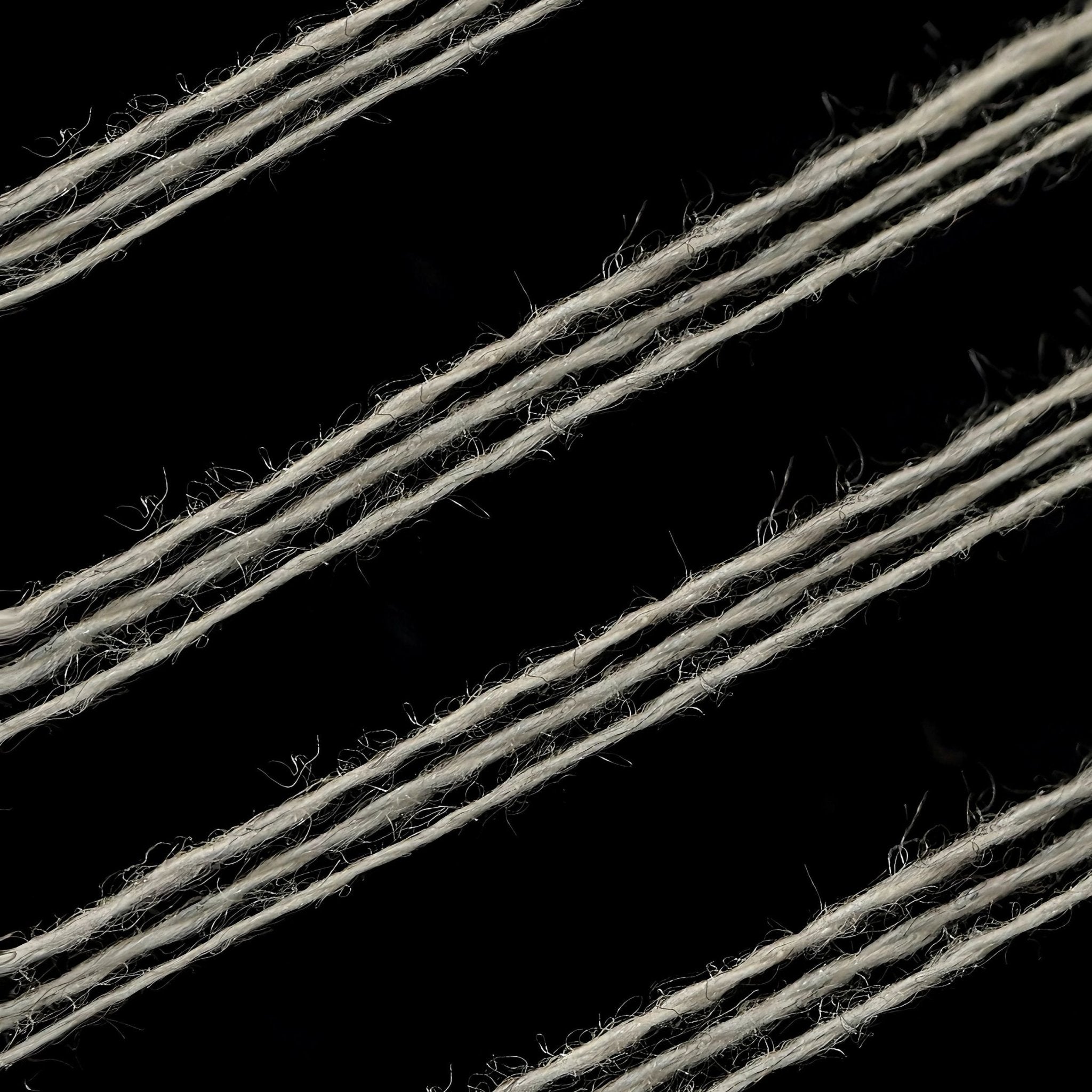 Chaine Trame-Merino Wool Cashmere Yarn | 3-Strand for Knitting & Crochet in Light Heather Grey ()