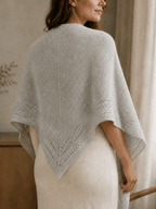 Chaine Trame-Merino Wool Cashmere Yarn in Light Grey Mélange ()