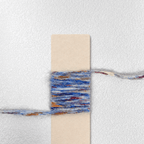 Chaine Trame-Mist Blue Tweed Wool Blend Yarn in 50g ()