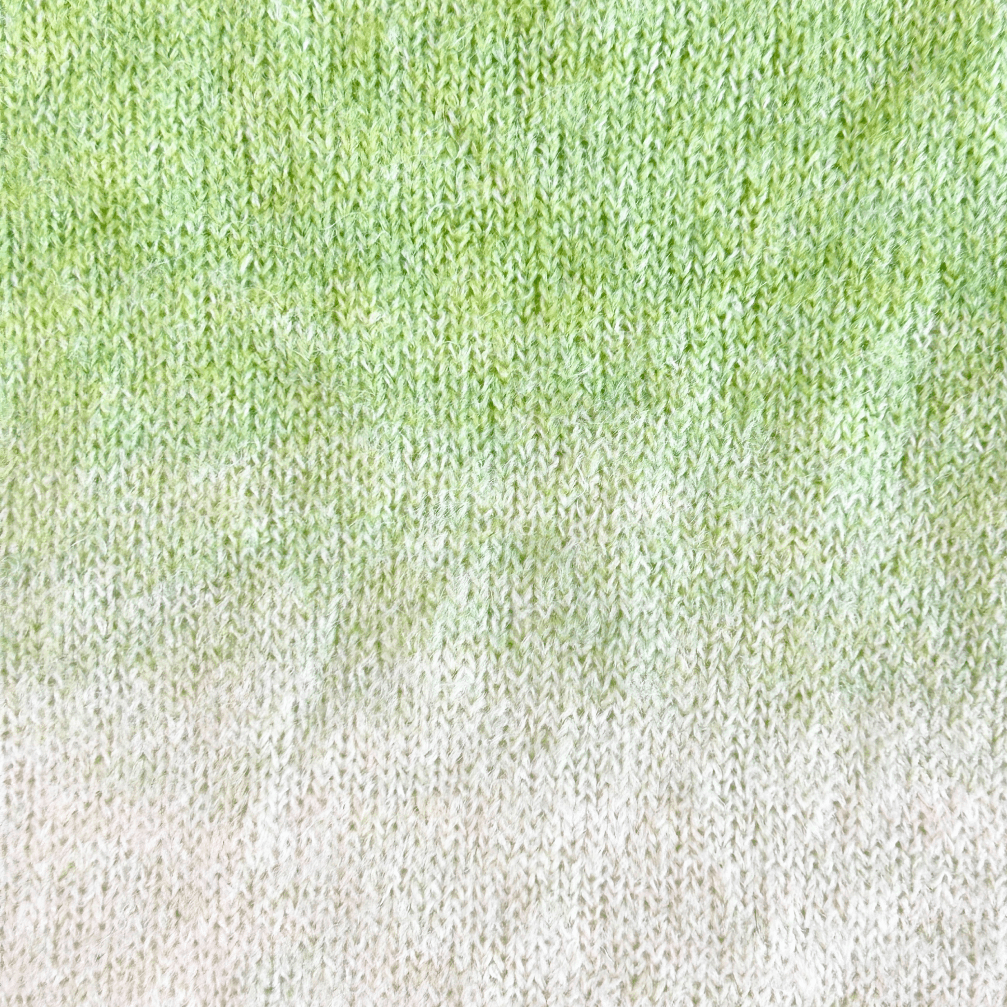 Chaine Trame - Mist Mint | Hand - dyed Gradient Mohair Wool Yarn in 50g ()