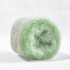 Chaine Trame - Mist Mint | Hand - dyed Gradient Mohair Wool Yarn in 50g ()
