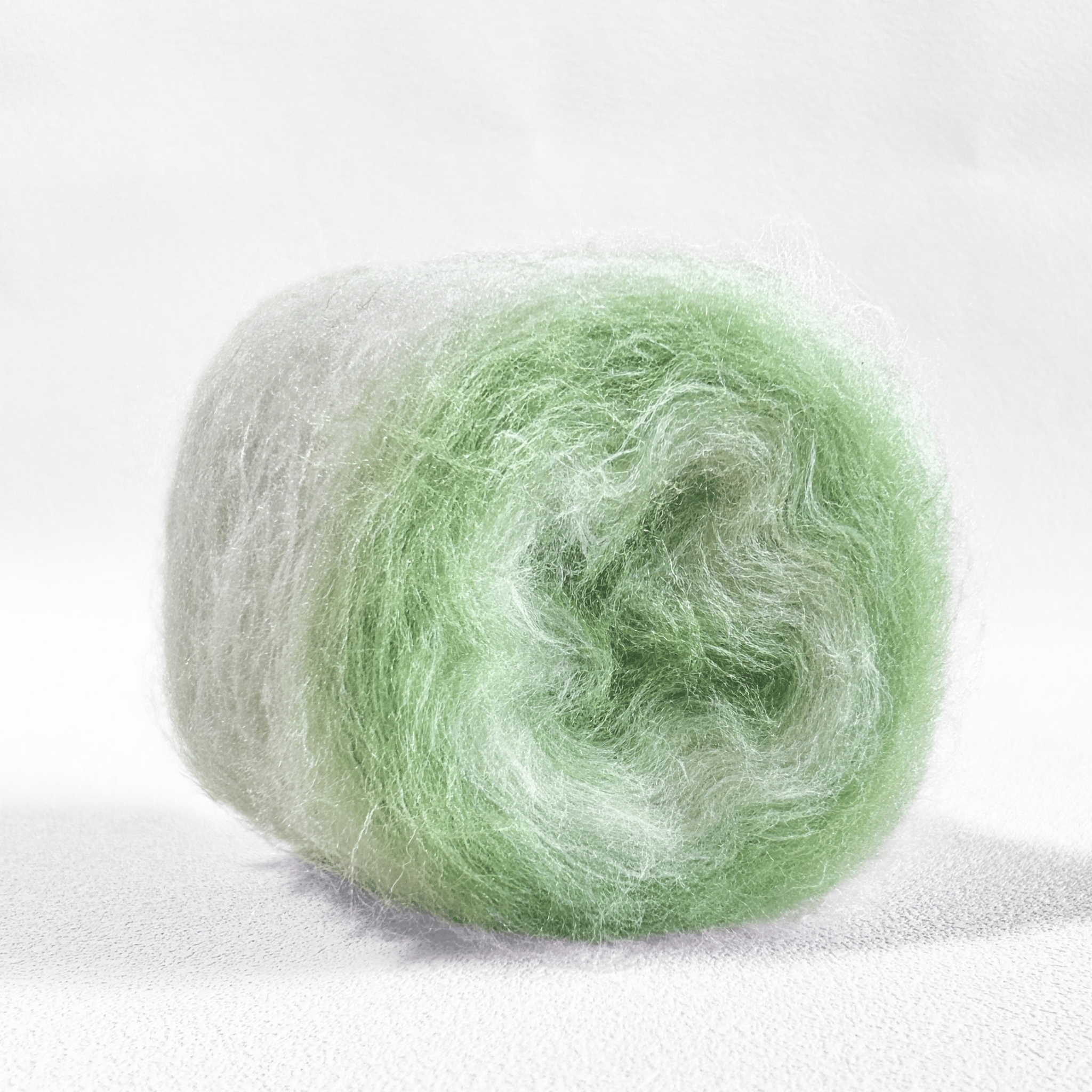 Chaine Trame - Mist Mint | Hand - dyed Gradient Mohair Wool Yarn in 50g ()