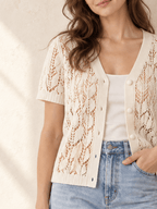 Chaine Trame-Modal Cotton Yarn in M01 Pure White ()