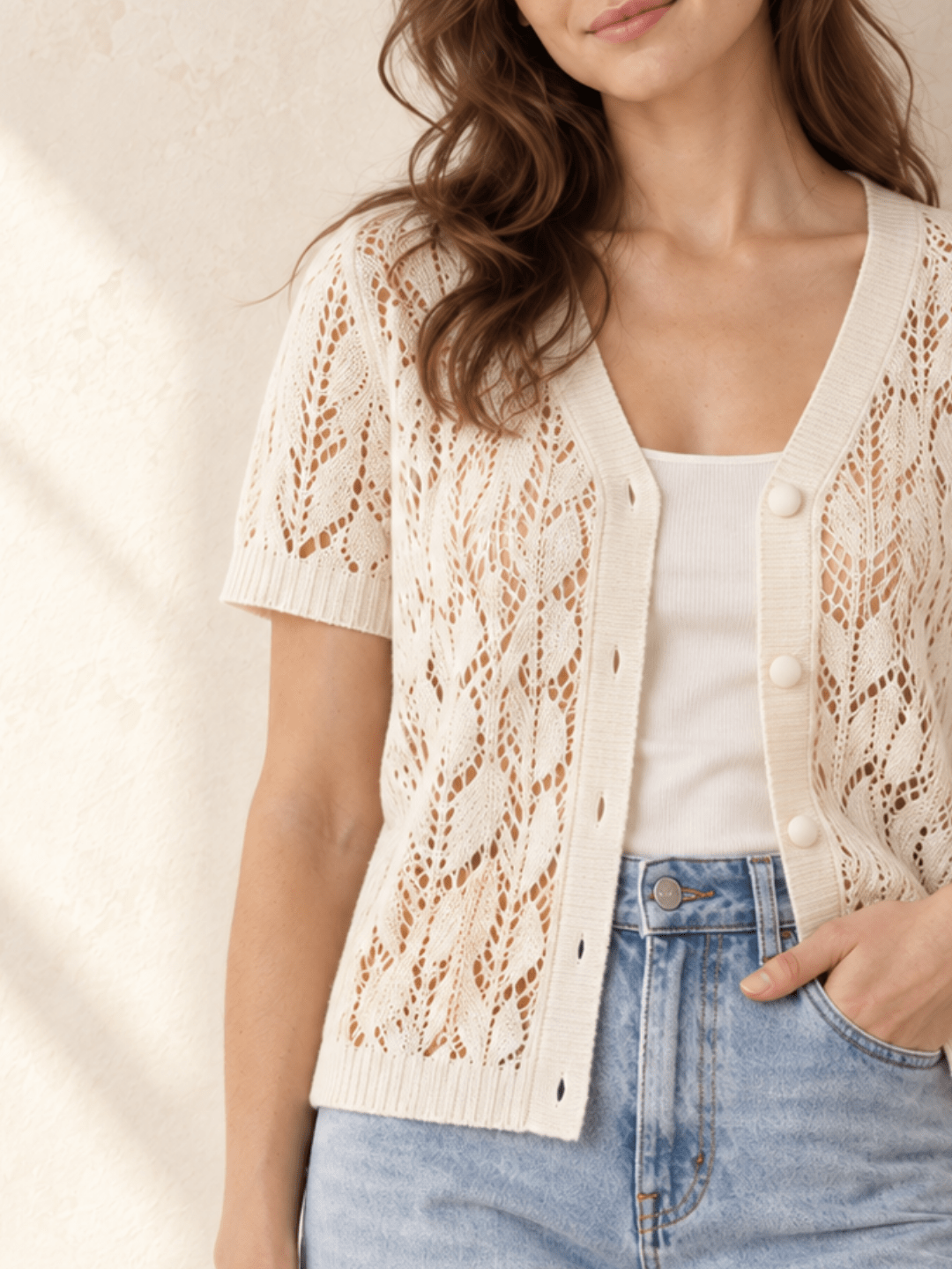 Chaine Trame-Modal Cotton Yarn in M01 Pure White ()