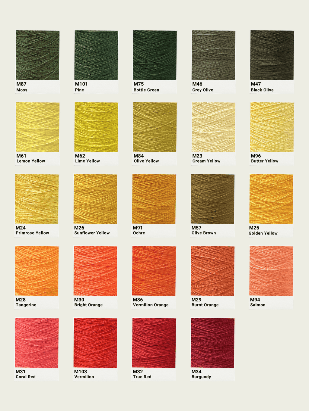 Chaine Trame-Modal Cotton Yarn in M01 Pure White ()