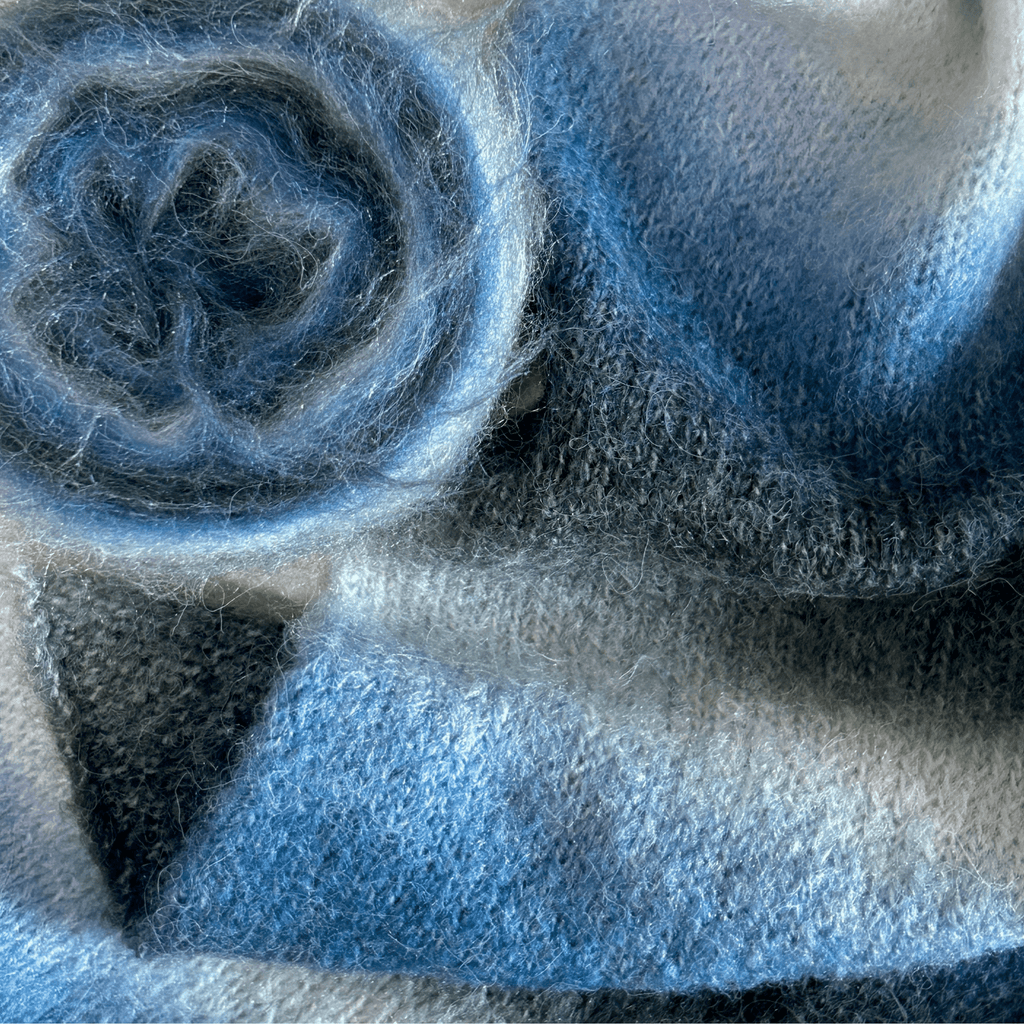 Chaine Trame - Moon Tide | Hand - dyed Gradient Mohair Wool Yarn in 50g ()