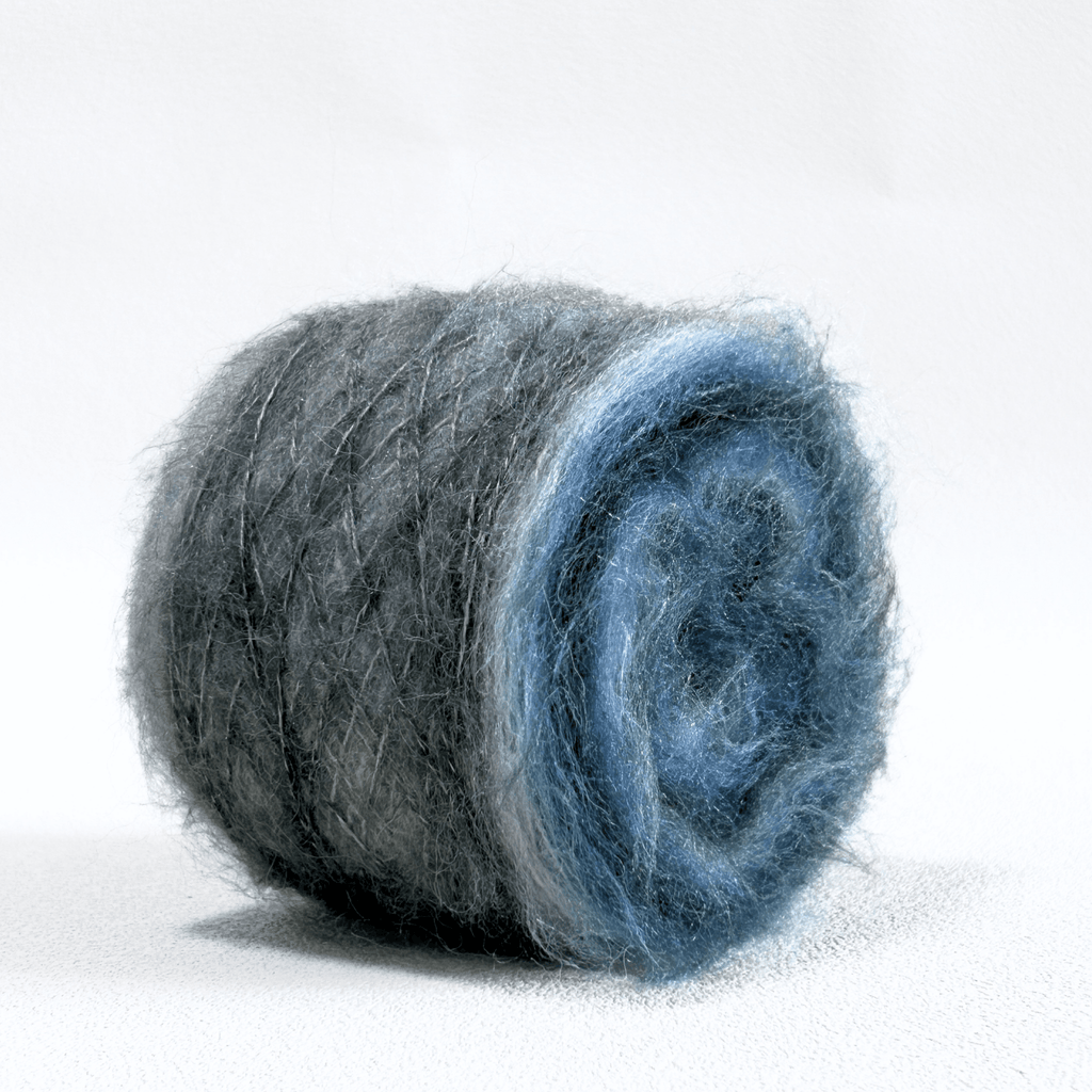 Chaine Trame - Moon Tide | Hand - dyed Gradient Mohair Wool Yarn in 50g ()