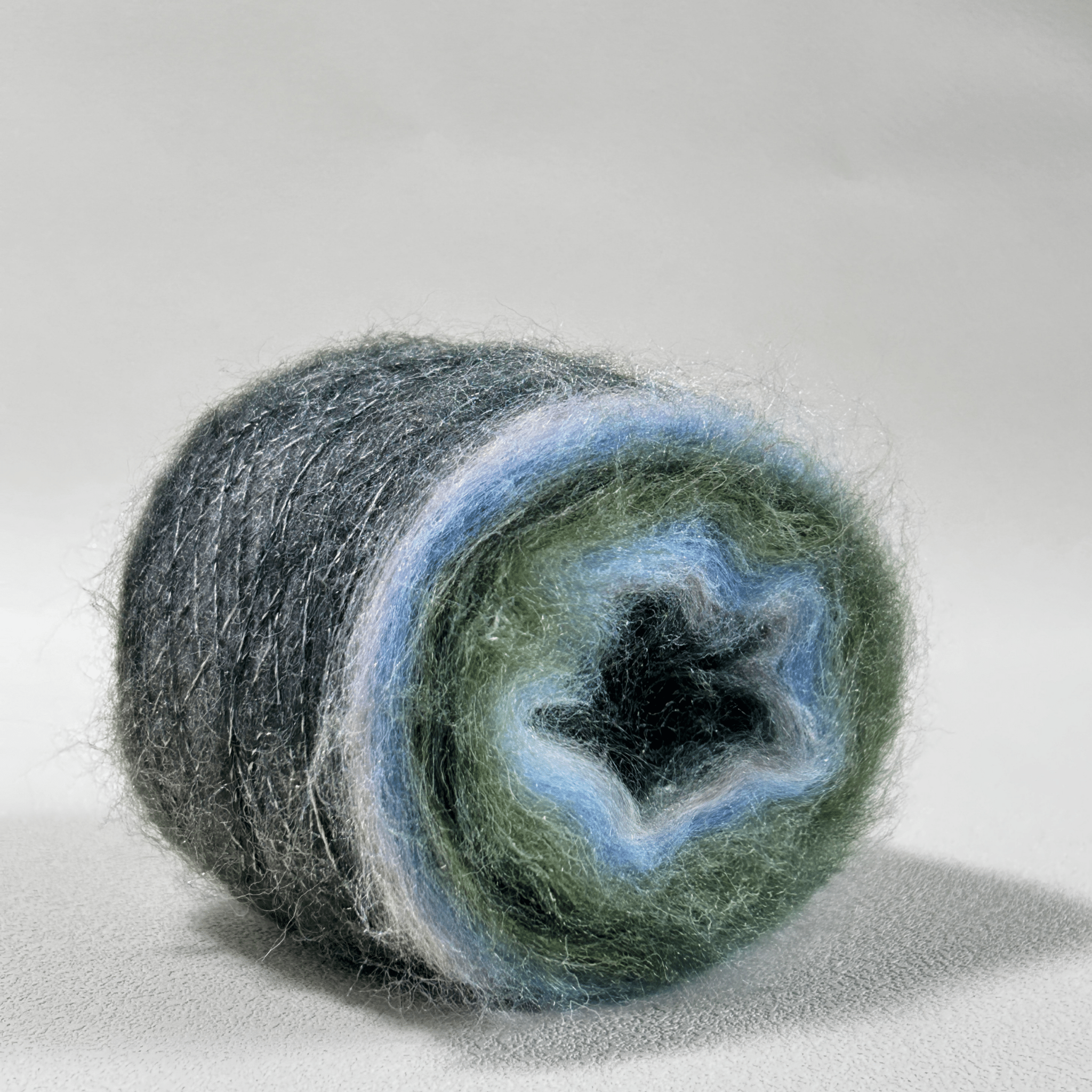 Chaine Trame - Mystic Meadow | Hand - dyed Gradient Mohair Wool Yarn in 50g ()