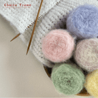 Chaine Trame - Premium Wool Mohair Yarn in H01 White ()