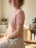 Chaine Trame-Subtle Shimmer Tencel Lyocell Nylon Yarn in Azure Blue ()