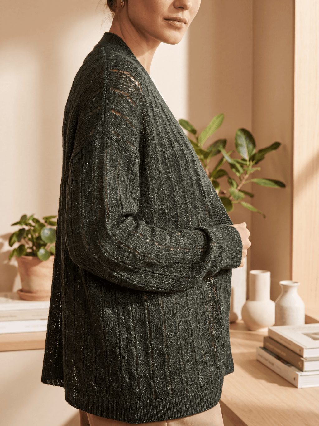 Chaine Trame-Subtle Shimmer Tencel Lyocell Nylon Yarn in Azure Blue ()