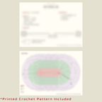 Chaine Trame - Tencel Lyocell Baby Shoes Crochet Kit in 2 White ()